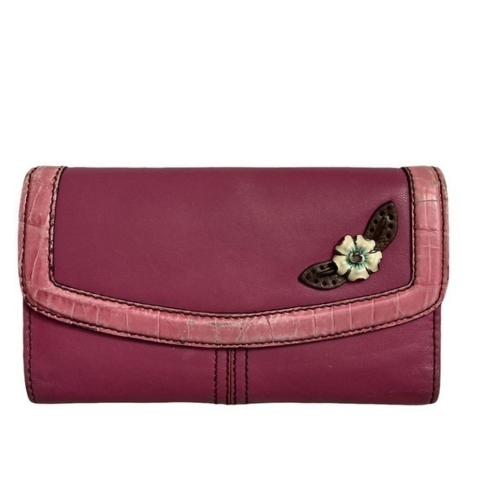 Brighton pink wallet with flower